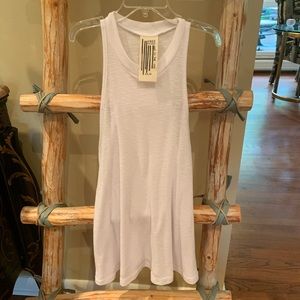 White free people tank top